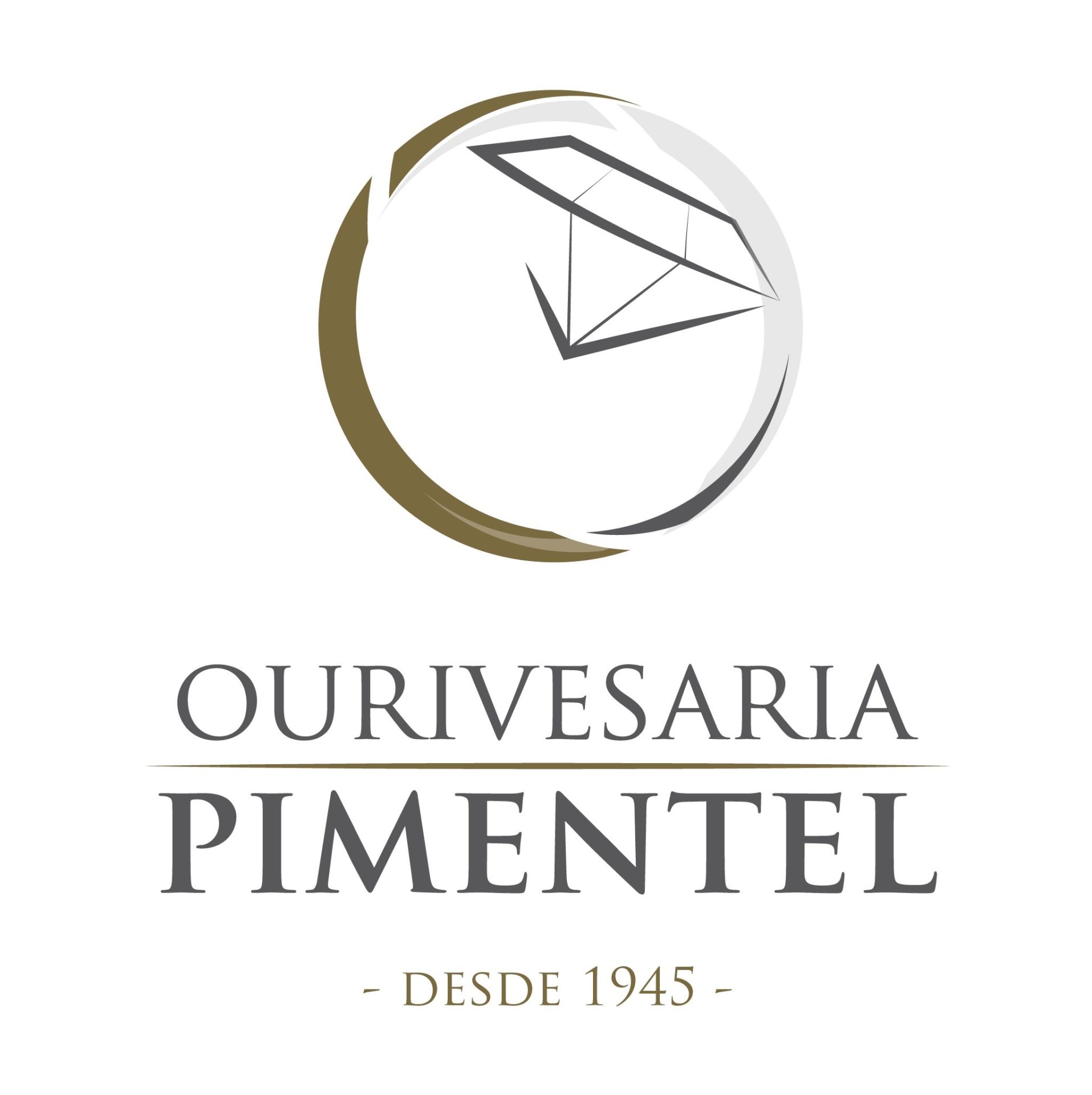 Ourivesaria Pimentel - Logo desde 1945 Cor